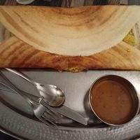Masala dosa at Aahaar Indian Cuisine in Antwerpen