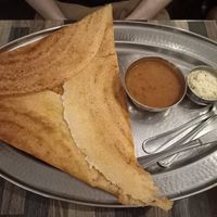 Madras curry dosa at Aahaar Indian Cuisine in Antwerpen