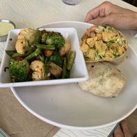 Cali club with crispy lentils at CALI - South in Tampa