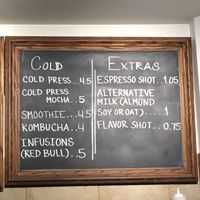 Plant mills and drinks at Bordertown Coffee in Minneapolis