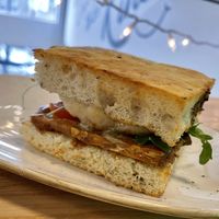 Capraise Sandwich  #Veganuary at Kind Cafe in Vancouver