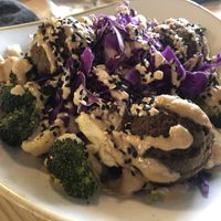 Didn’t like it much 😔 too much sauce at Kind Cafe in Vancouver