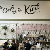 Loved the sign at Kind Cafe in Vancouver