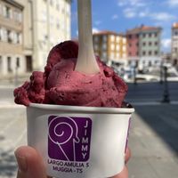   at Gelateria Jimmy in Muggia