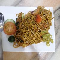 Mee goreng at Metta Cafe in East Singapore