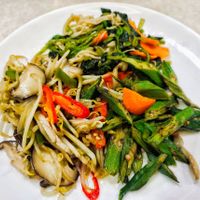 Veggies at Metta Cafe in East Singapore