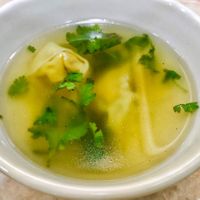 Wan ton soup at Metta Cafe in East Singapore