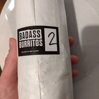Take away burrito at Barburrito in Edinburgh