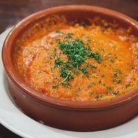 Berenjena rellendas de pimientos at Cafe Andaluz - George St. in Edinburgh