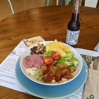 budda bowl at Flow Food in Gijon