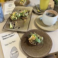 Vegan Tofu tacos 🌮   at Avocado in Obidos