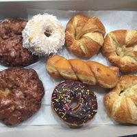 Amazing vegan donuts and vegan croissants  at Missy's Cupcakes in Ventura