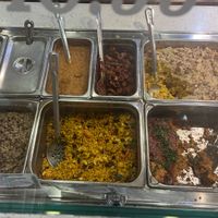 Hot bar   at Ocean Beach People's Organic Foods Co-op in San Diego