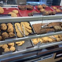 Vegan baked goods  at Ocean Beach People's Organic Foods Co-op in San Diego