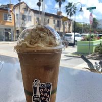 Caramel frappuccino  at Project Coffee - Burns Court in Sarasota