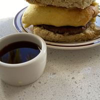 Breakfast sandwich!  at Project Coffee - Burns Court in Sarasota