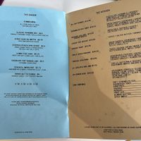 Food menu  at Project Coffee - Burns Court in Sarasota