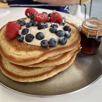 Triple stack pancake   at Project Coffee - Burns Court in Sarasota
