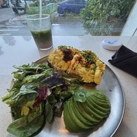 Couldn't finish it all! Lots of food   at Project Coffee - Burns Court in Sarasota