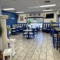 Dining  at Go Falafel in Stockton