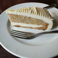 Pineapple orange cake at Marco Polo Global Restaurant in Salem