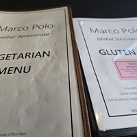 Menu oprions at Marco Polo Global Restaurant in Salem