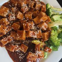 General Tso’s Tofu w/ Broccoli  at Marco Polo Global Restaurant in Salem