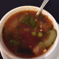 Marco Polo in Salem, OR: Minestrone Soup at Marco Polo Global Restaurant in Salem