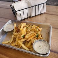 Garlic Fries with ranch for the win at Craft Roots  in Morgan Hill