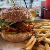 Buffalo ranch sandwich   at Craft Roots  in Morgan Hill