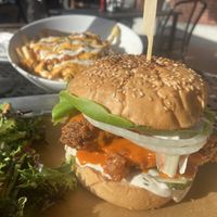 Buffalo ranch mushroom sandwich  at Craft Roots  in Morgan Hill