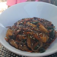 Japchae Noodles at Craft Roots  in Morgan Hill