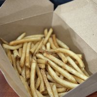 massive portion of fries   at Craft Roots  in Morgan Hill