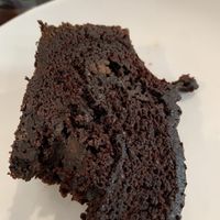 Brownie, forgot to take picture before taking bites at Craft Roots  in Morgan Hill