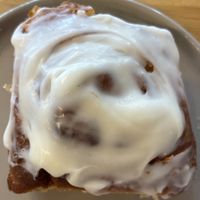 cinnamon roll!  at SweetArt in St Louis