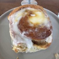 Cinnamon roll   at SweetArt in St Louis
