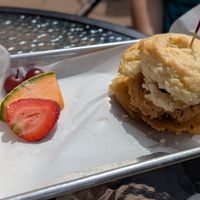 Maple-Buttah Chikn Biswich at SweetArt in St Louis