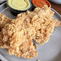 Crispy “chicken" strips   at SweetArt in St Louis