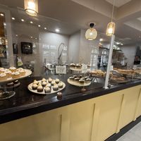Bakery counter   at SweetArt in St Louis
