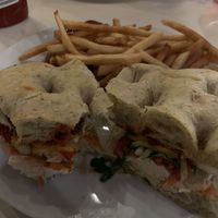 Tofu bahn mi  at Lompoc Cafe in Bar Harbor