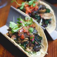 Taco de Frijoles at El Cartel in Edinburgh