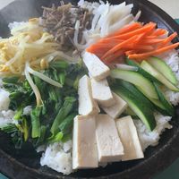 Vege Bibimbab made Vegan with no egg! at Koja Cuisine in Easton