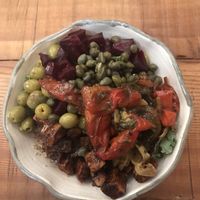 Build-Your-Own Salad with various toppings at Filo in Sevilla