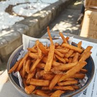Sweet potato fries at Incanto  in Burgas