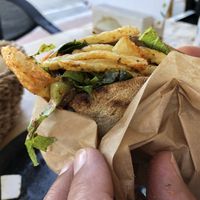 Gyros at Let's Vegan in Crete