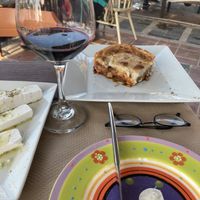 Huisgemaakte Mousaka at Let's Vegan in Crete
