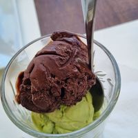 Ice cream at Let's Vegan in Crete