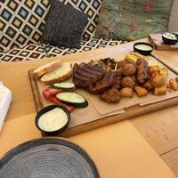 Meze platter for 2  at Let's Vegan in Crete