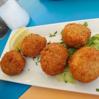 Cashew balls at Let's Vegan in Crete