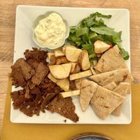Gyro  at Let's Vegan in Crete
